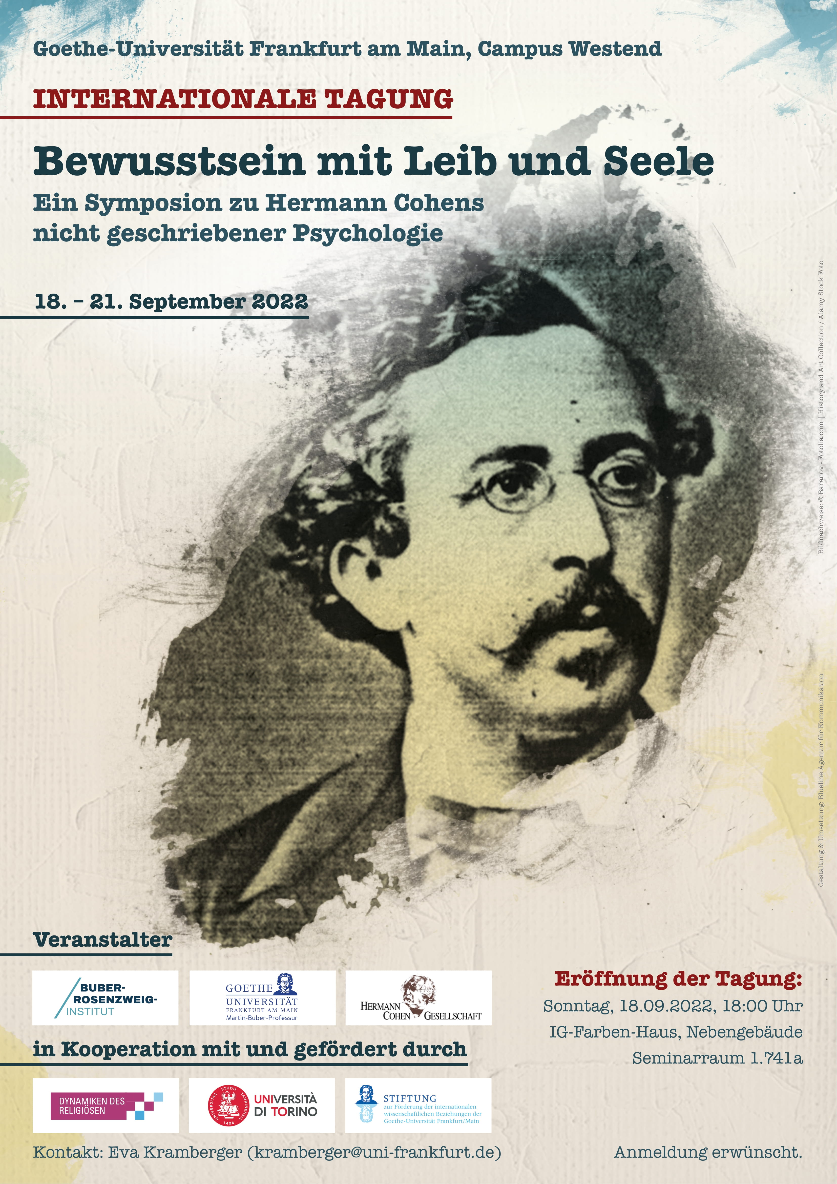 Buber plakat symposium hermann cohen 1