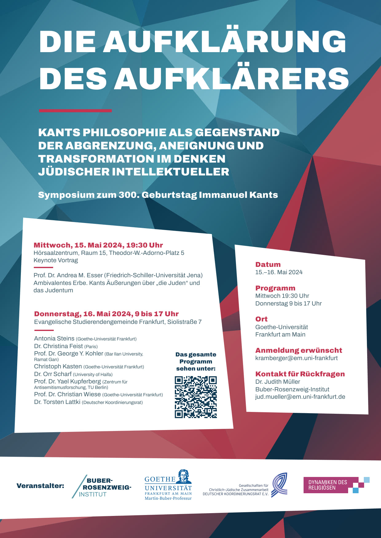 Buber plakat kantsymposium