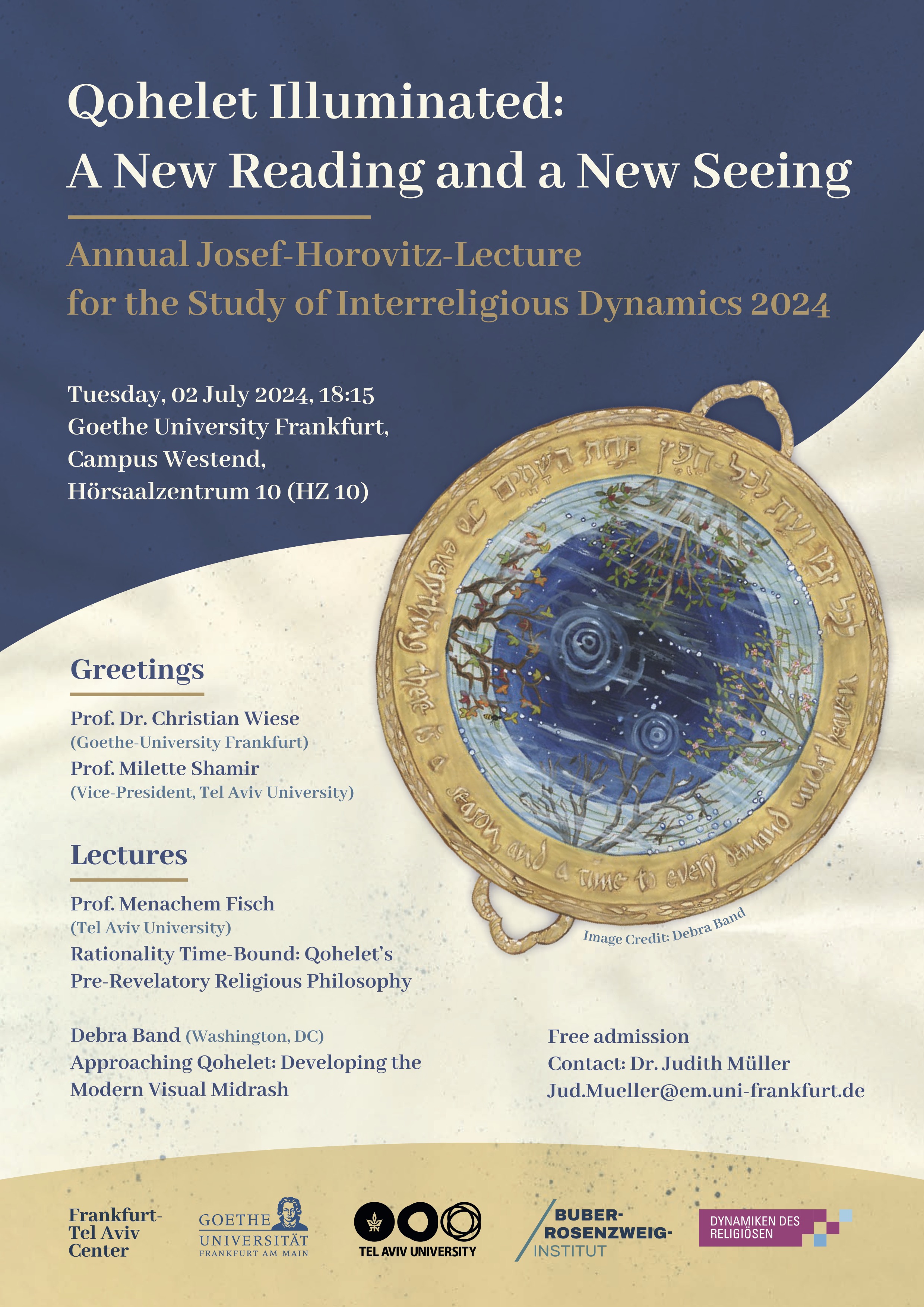 Buber plakat horovitz lecture 2024